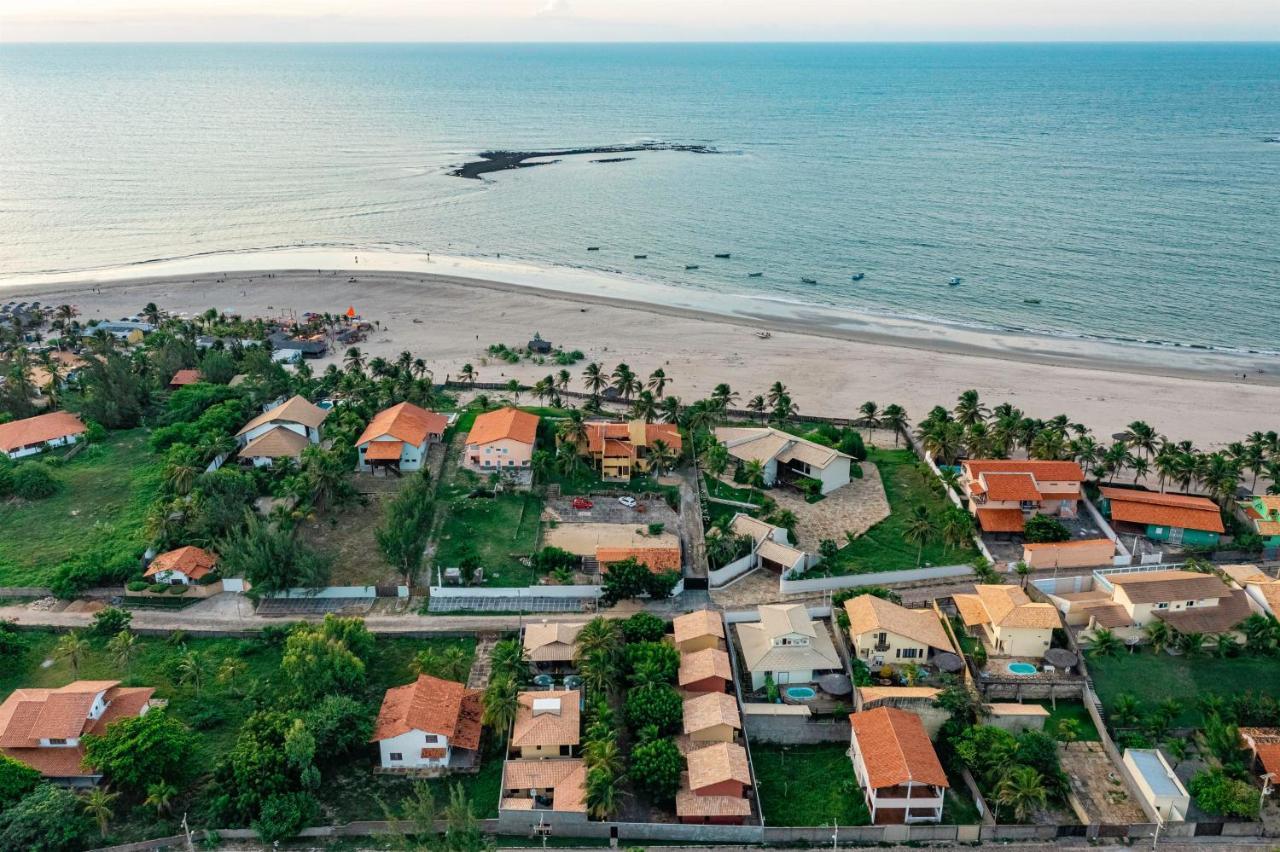 Sombra Do Coqueiro Villas - 150M Da Praia Luis Correia Exteriör bild