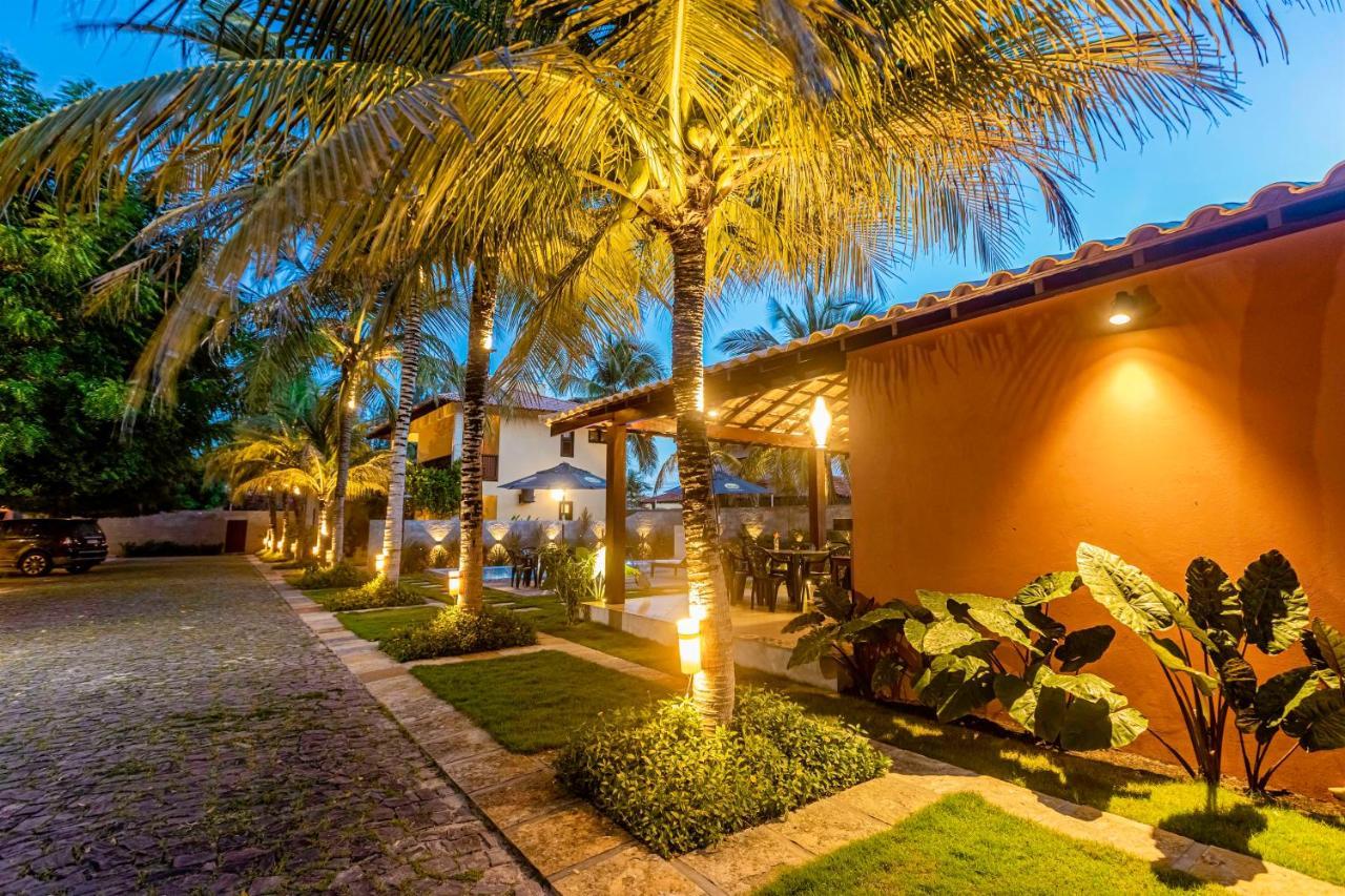 Sombra Do Coqueiro Villas - 150M Da Praia Luis Correia Exteriör bild