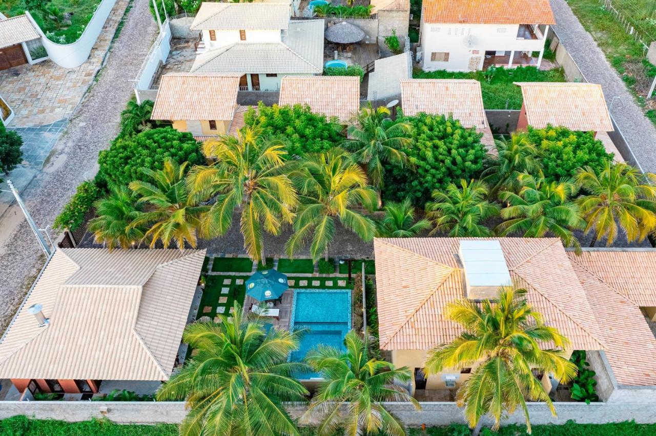 Sombra Do Coqueiro Villas - 150M Da Praia Luis Correia Exteriör bild