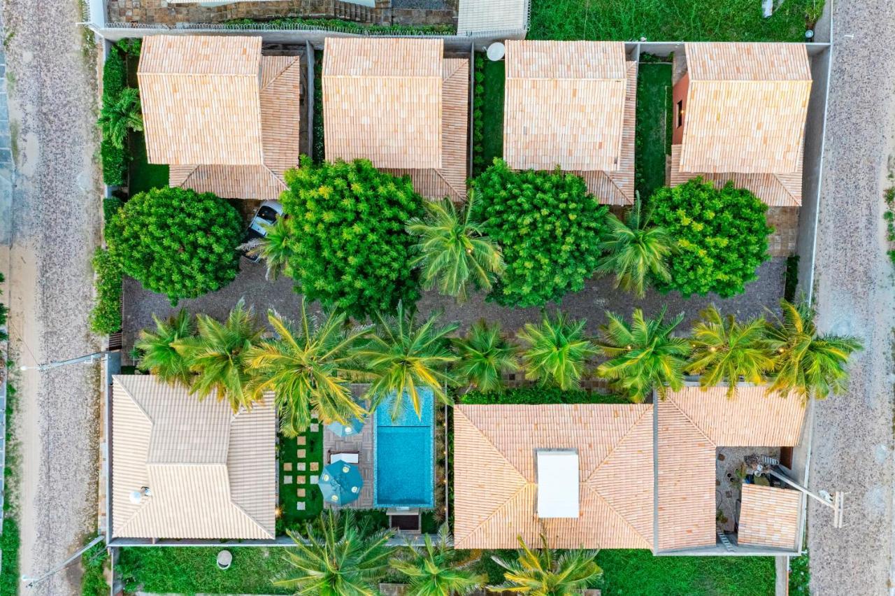 Sombra Do Coqueiro Villas - 150M Da Praia Luis Correia Exteriör bild