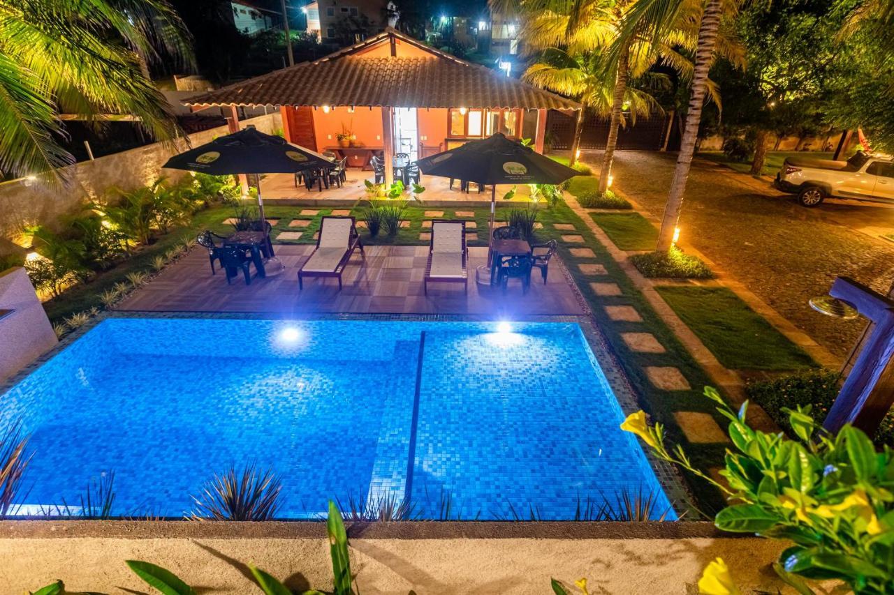 Sombra Do Coqueiro Villas - 150M Da Praia Luis Correia Exteriör bild